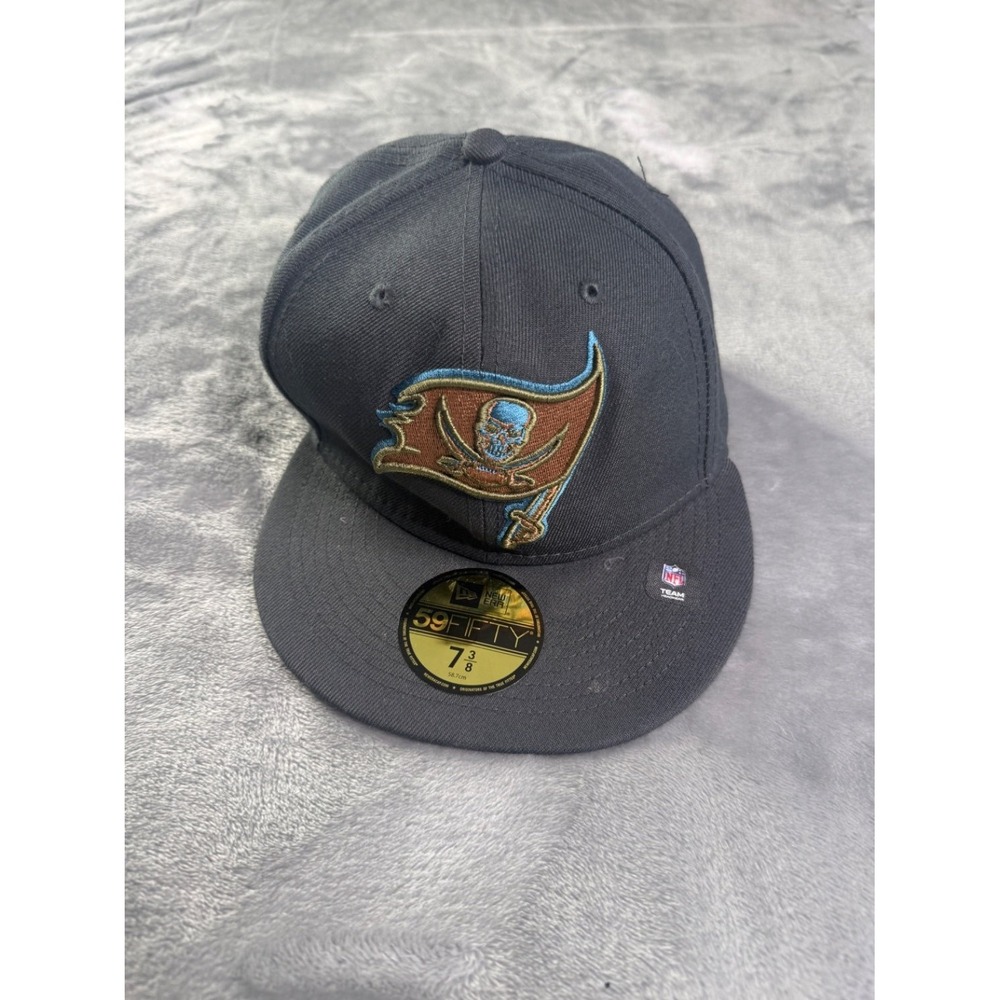 New Era NFL Fitted Baseball Hat Football Mens 7 3/8 Black